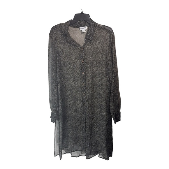 Vintage Amanda Lane Silk Tunic - Picture 8 of 8